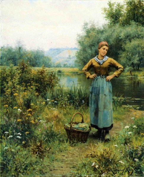 Girl In A Landscape