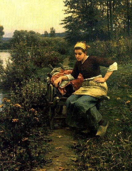 Woman In Landscape